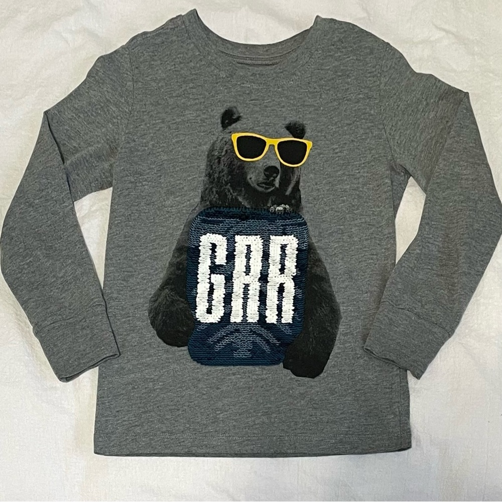 Flip Sequin Long Sleeve T-shirt size 6
Oshkosh B’gosh